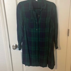 Old navy flannel dress